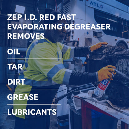 Zep I.D. Red Fast Evaporating Industrial Degreaser - 13 oz