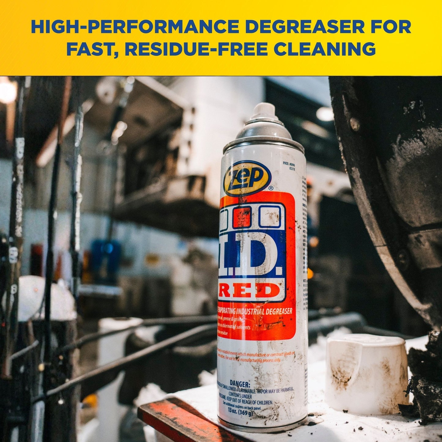 Zep I.D. Red Fast Evaporating Industrial Degreaser - 13 oz