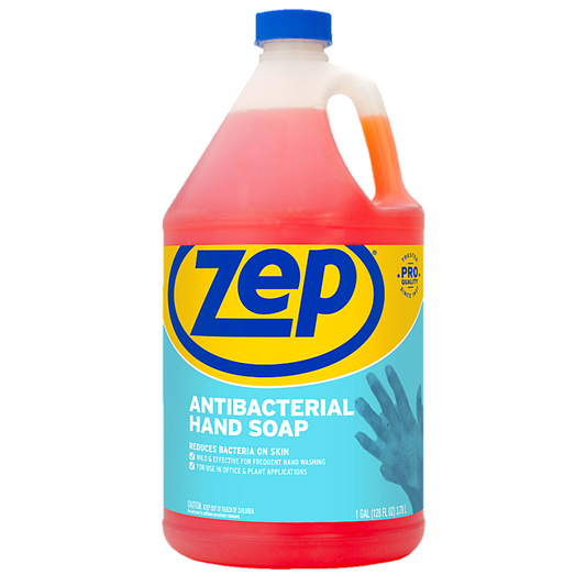 Zep Antibacterial Hand Soap Refill – Kills 99.9% of Bacteria – 1 Gallon