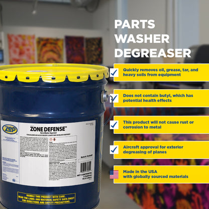 Dyna Zone Defense Parts Washer Degreaser - 5 Gal