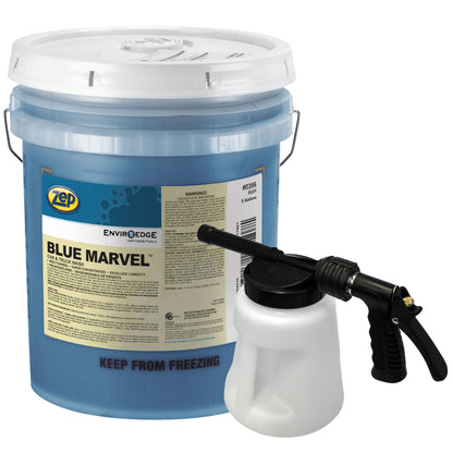 Zep Blue Marvel Car & Truck Wash + Model 481 Hydro Foamer Bundle — Professional Foam Wash System