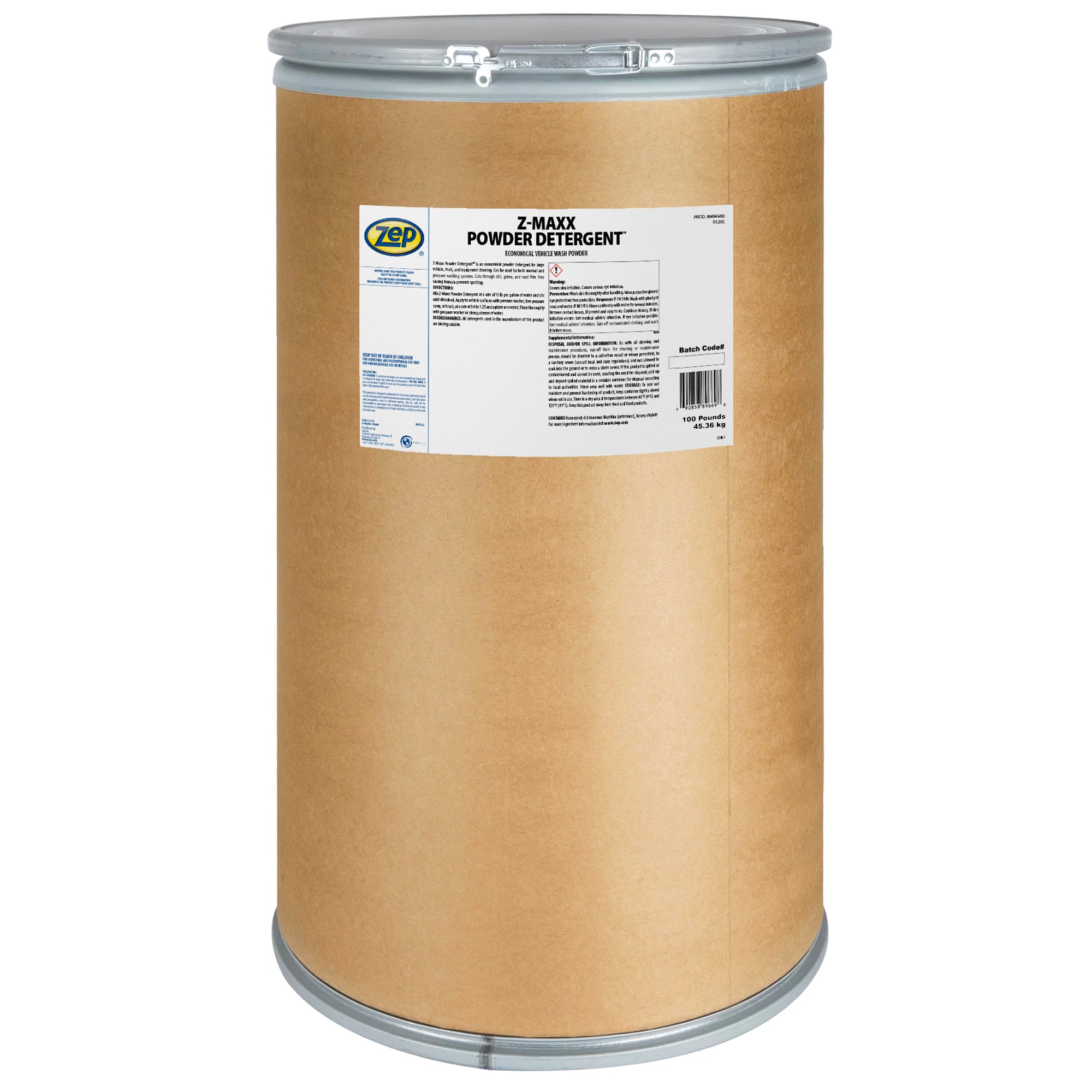 Z-MAXX Powder Detergent - 100 Lbs – Zep Inc.