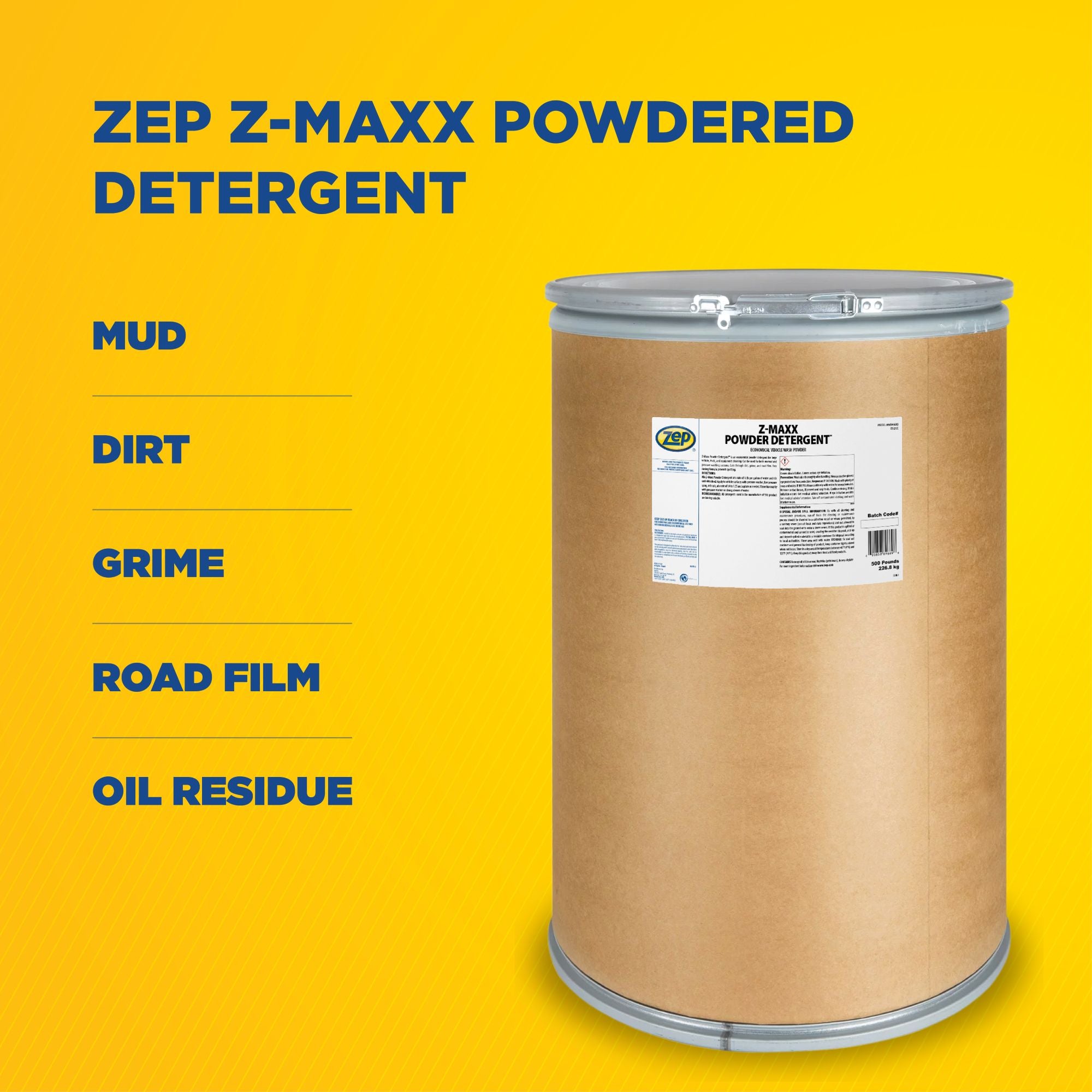 Z-MAXX Powder Detergent – Zep Inc.