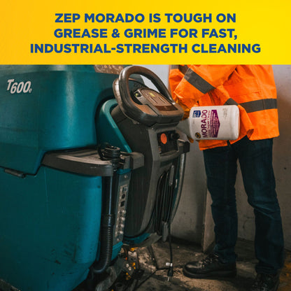 Zep Morado Extra Heavy-Duty Industrial Cleaner and Degreaser – Quickly Removes Grease – 1 Gallon