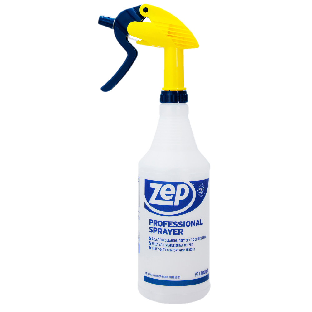 Zep Professional Sprayer – From a Fine Mist up to a 30-Foot Stream - 32 oz