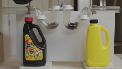 Zep Liquid Heat Max Clog Remover Gel - Destroys Hair, Build-Up & Grease - 32 oz.