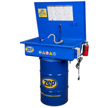 Zep Dyna-Mate III Parts Washer + Dyna 143 Degreaser + Dyna-Trap Filter Bag Kit