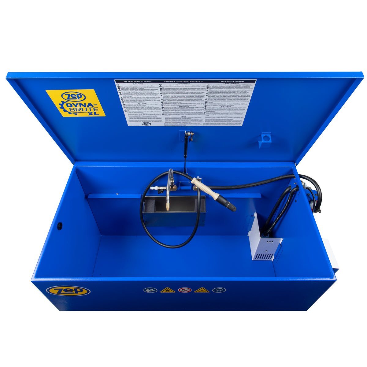 Zep Dyna-Brute XL Heavy-Duty Parts Washer + Dyna-Trap Filter Bag Bundle