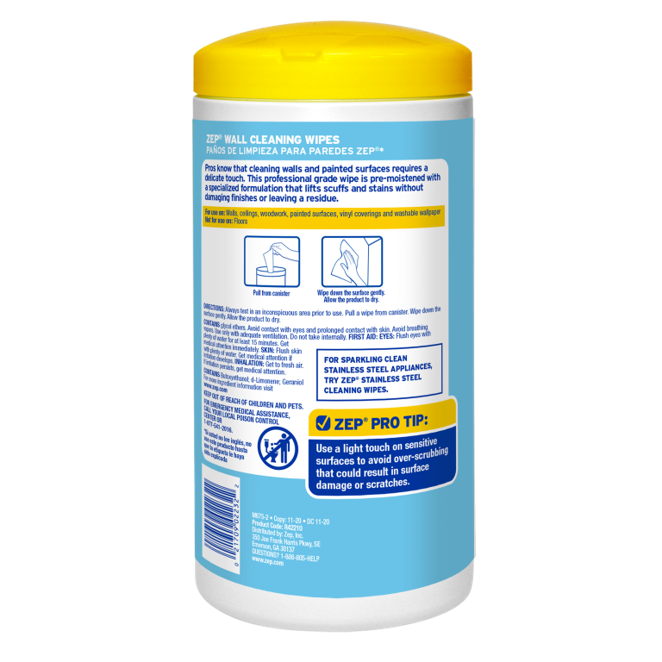 Wall Cleaning Wipes 40 Count