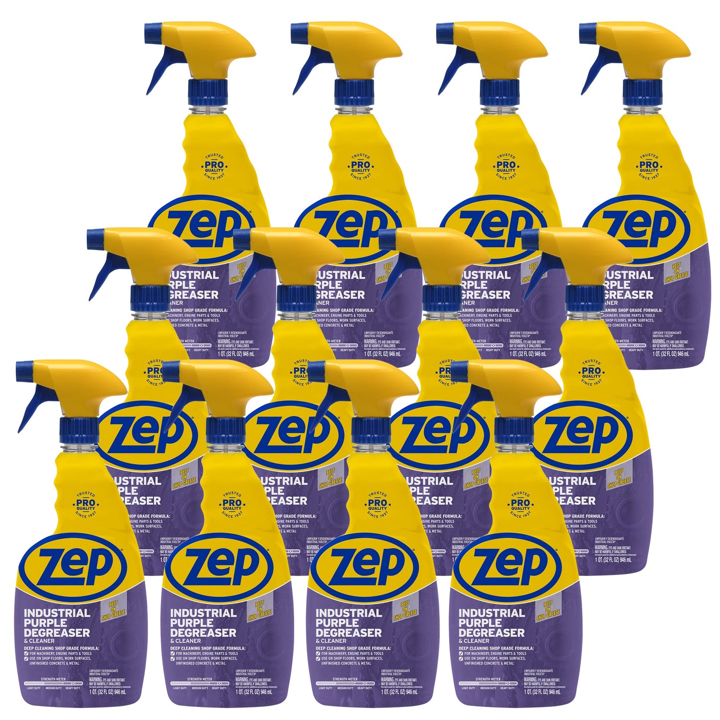 Industrial Purple Cleaner Degreaser RTU Spray - 32 oz.