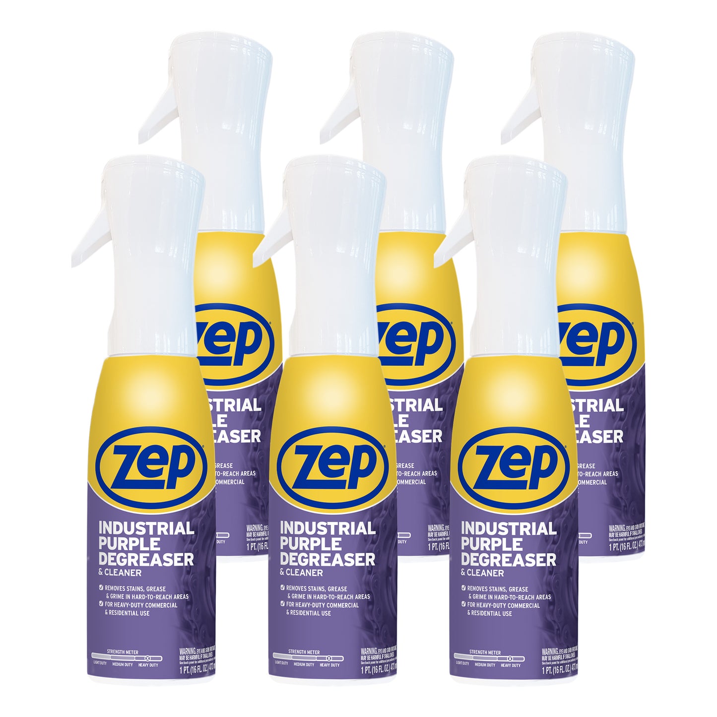 Zep Industrial Purple Degreaser & Cleaner Flairosol – Engine & Concrete Degreaser – 16 oz.