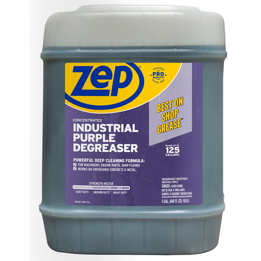 Zep Industrial Purple Cleaner and Degreaser – Engine Degreaser – 5 Gallon