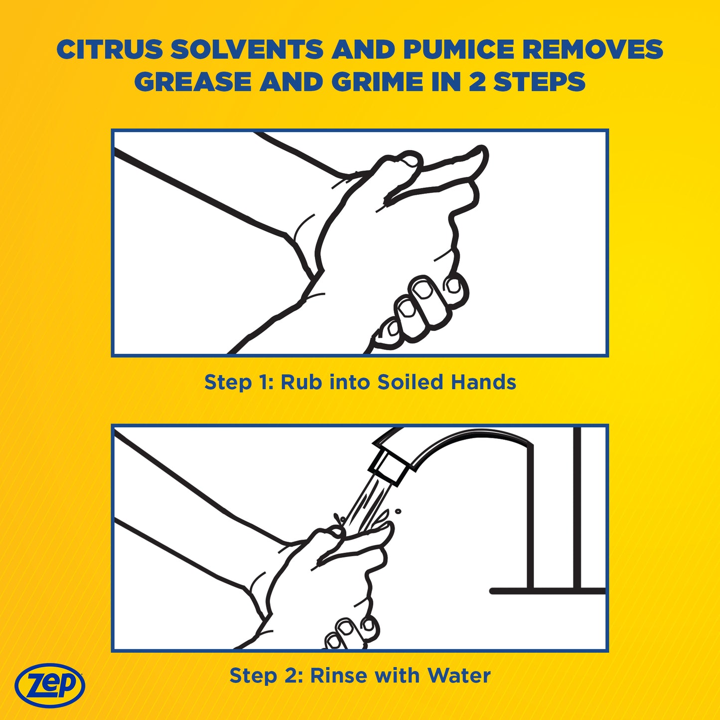 Zep Original Orange Industrial Hand Cleaner – Cuts Through Tough Grease & Grime – 48 oz