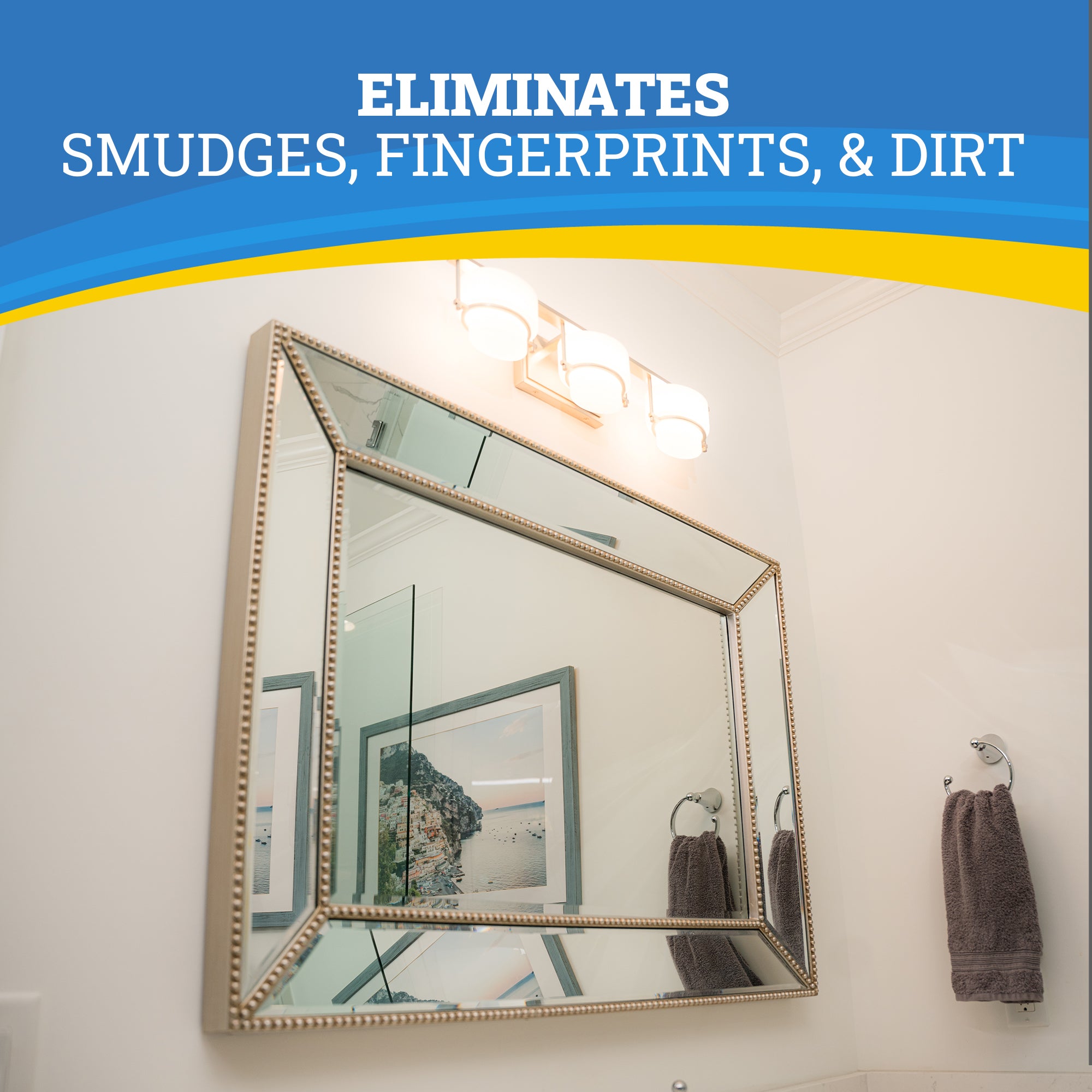 Zep Home Pro One Pass Mirror & Glass Cleaner - Streak Free Shine