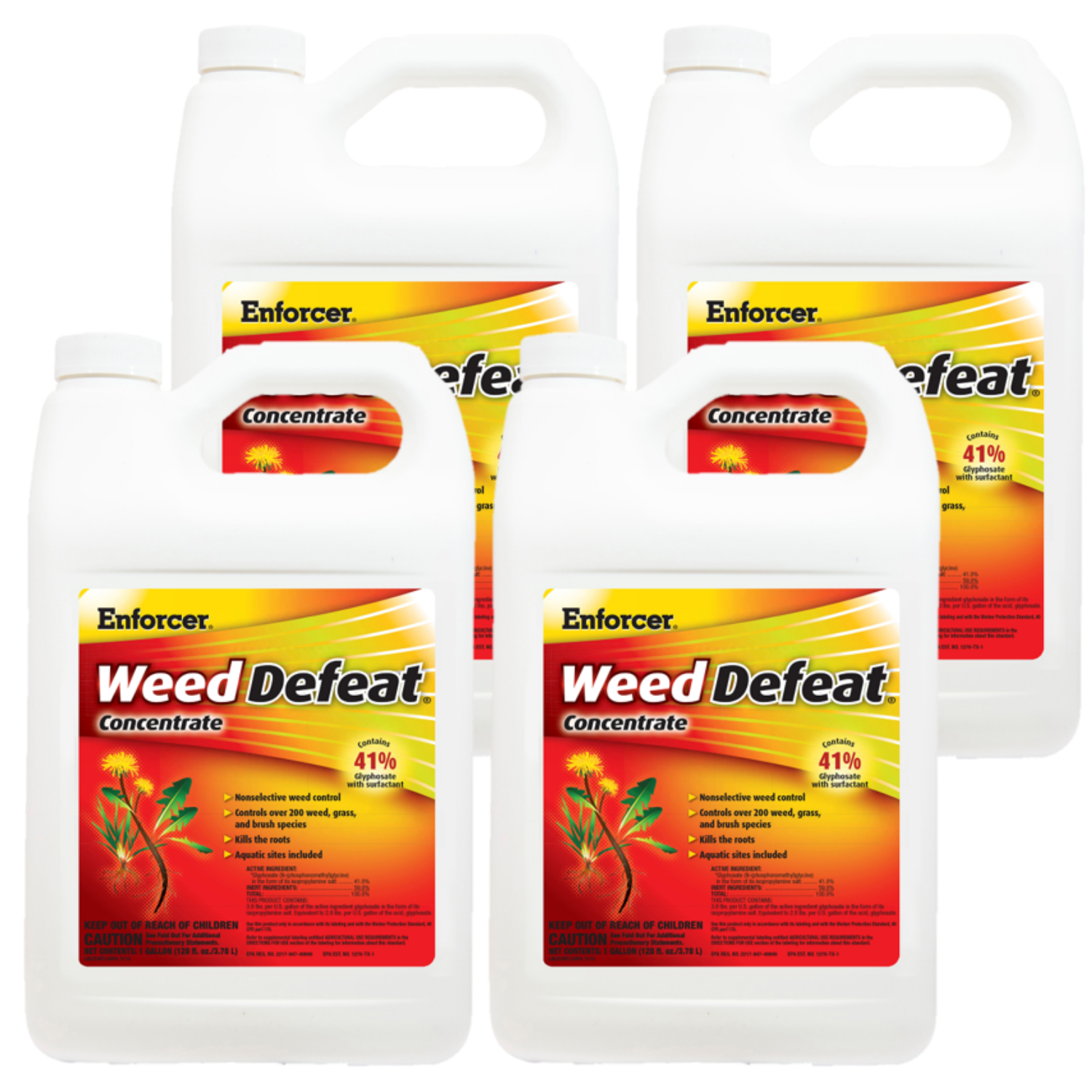 zep root kill herbicide Enforcer Weed Defeat Concentrate