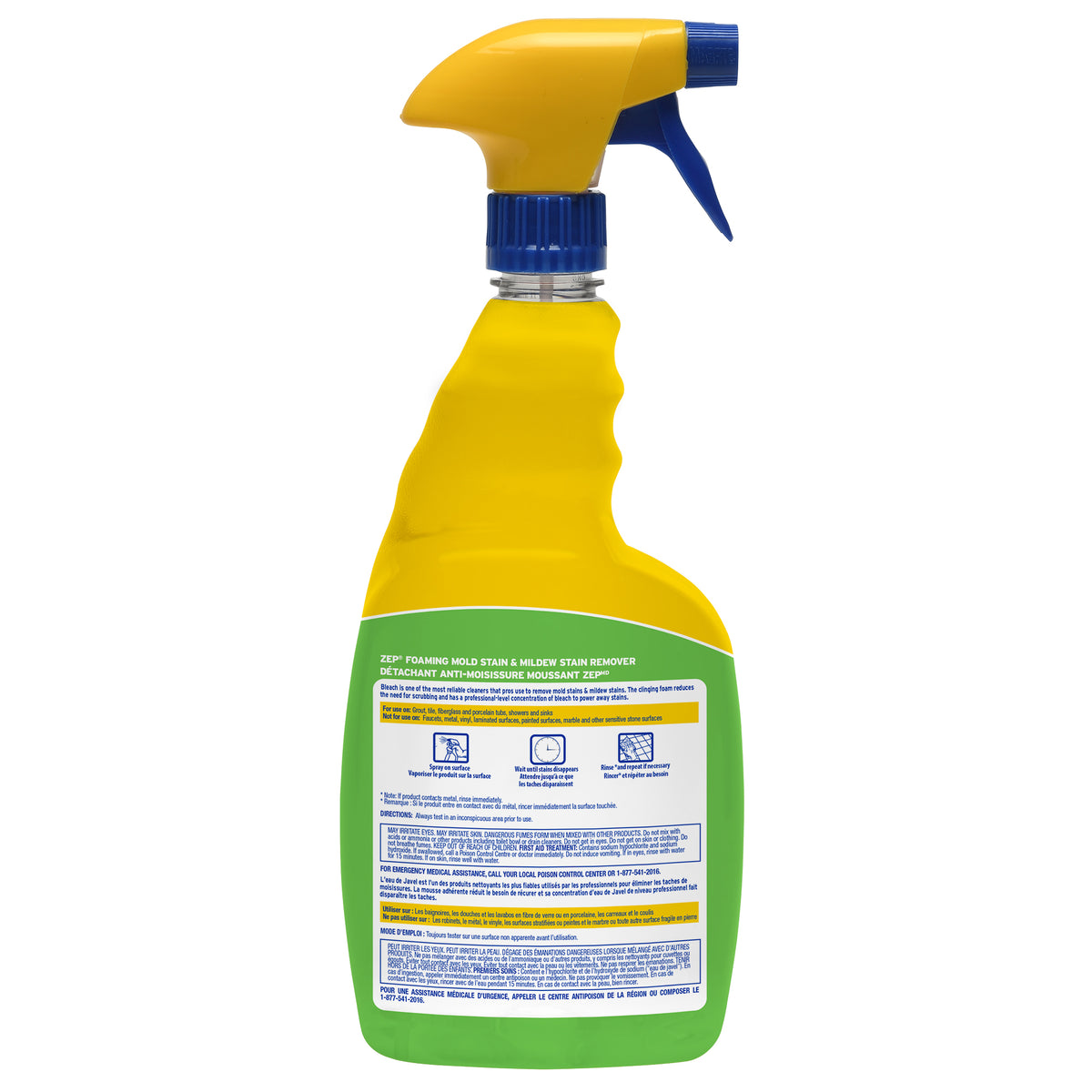 Zep Foaming Bleach Cleaner 32 Ounce