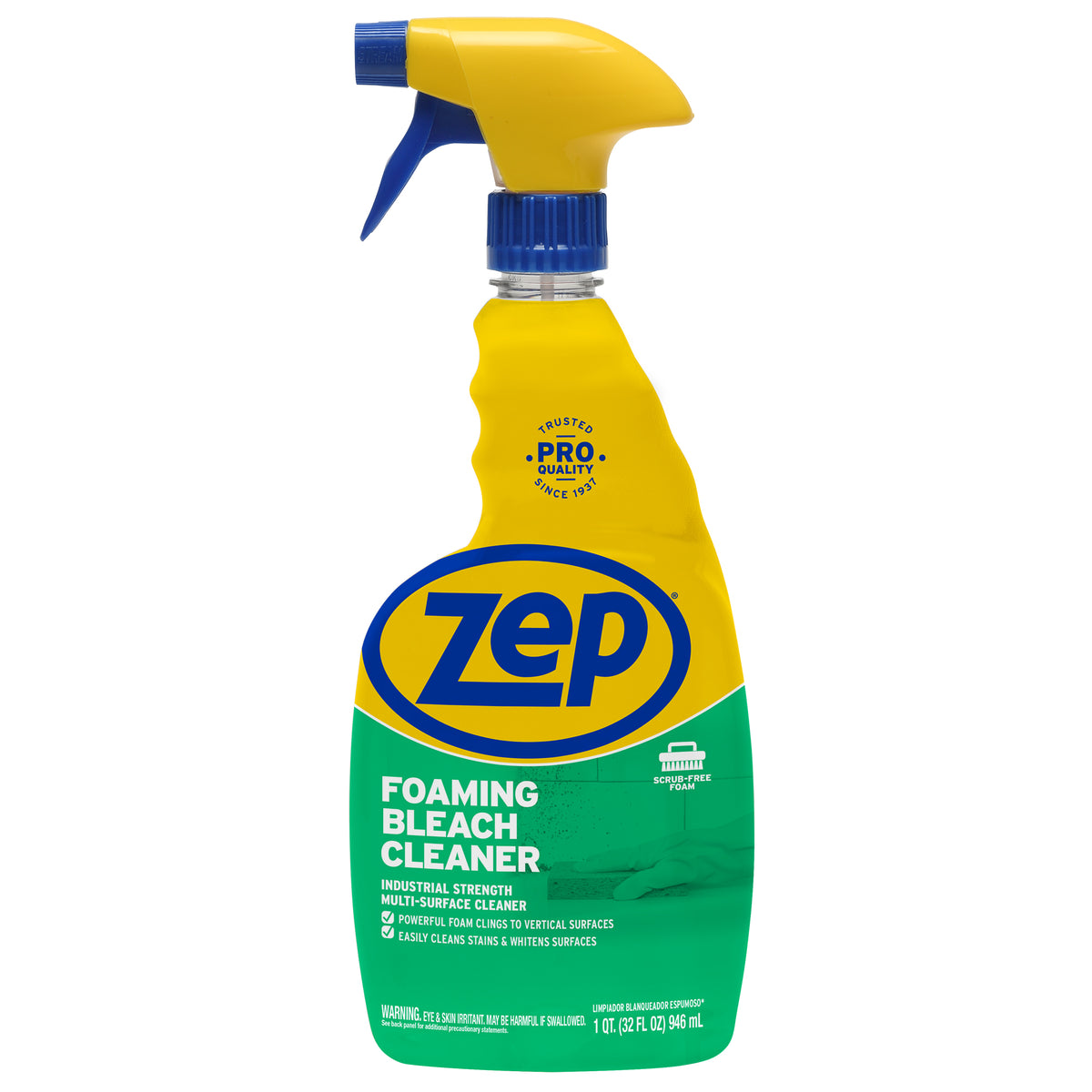 Zep Foaming Bleach Cleaner 32 Ounce