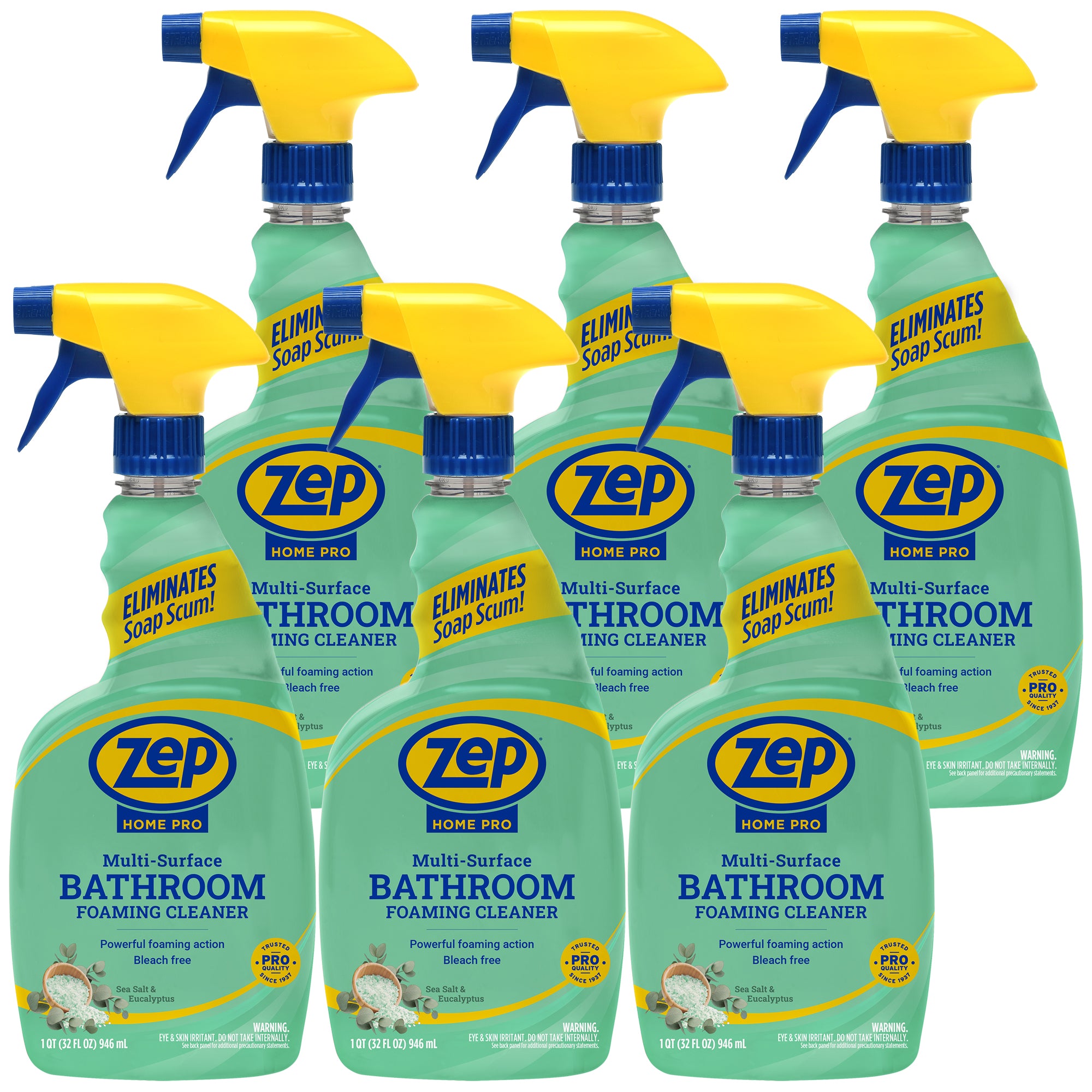Zep Home Pro Multi-Purpose Foaming Bathroom Cleaner - Bleach-Free