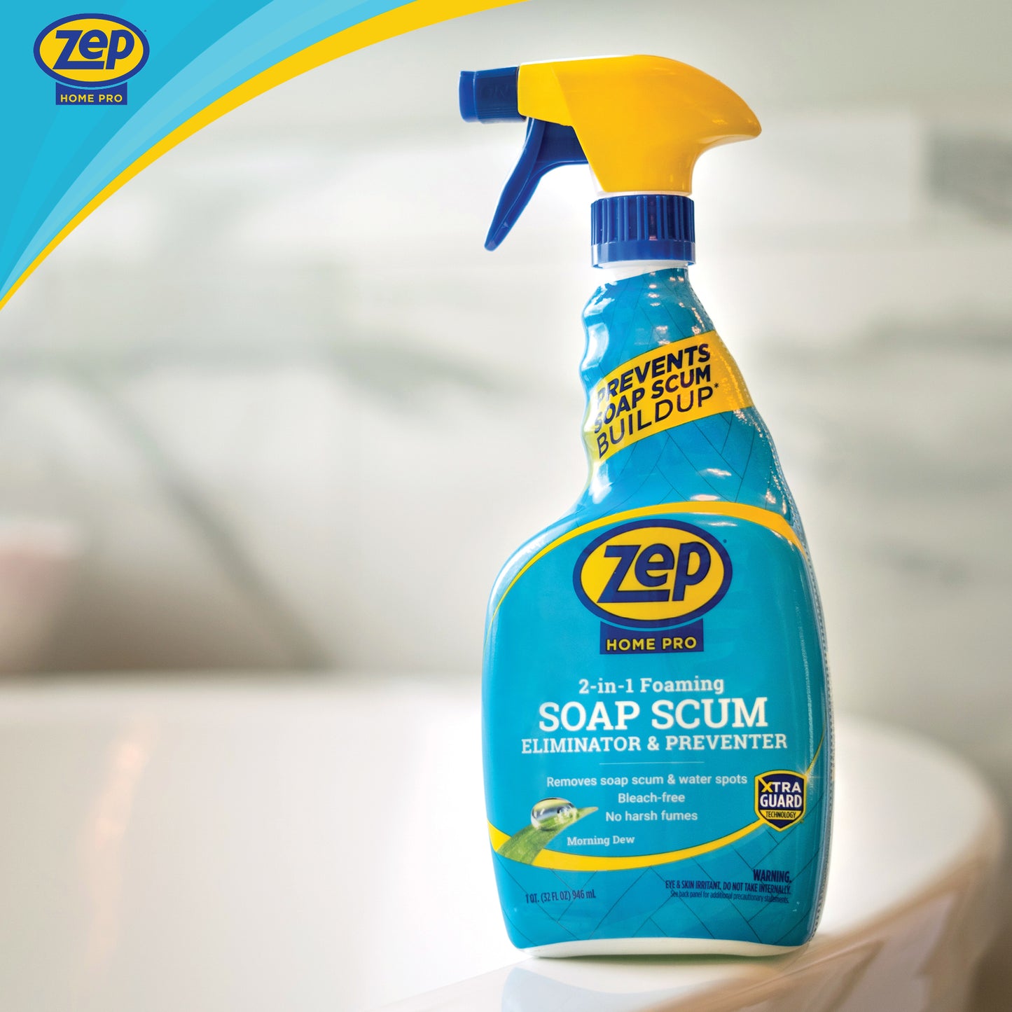 Zep Home Pro® 2n1 Soap Scum Eliminator & Grime Preventer