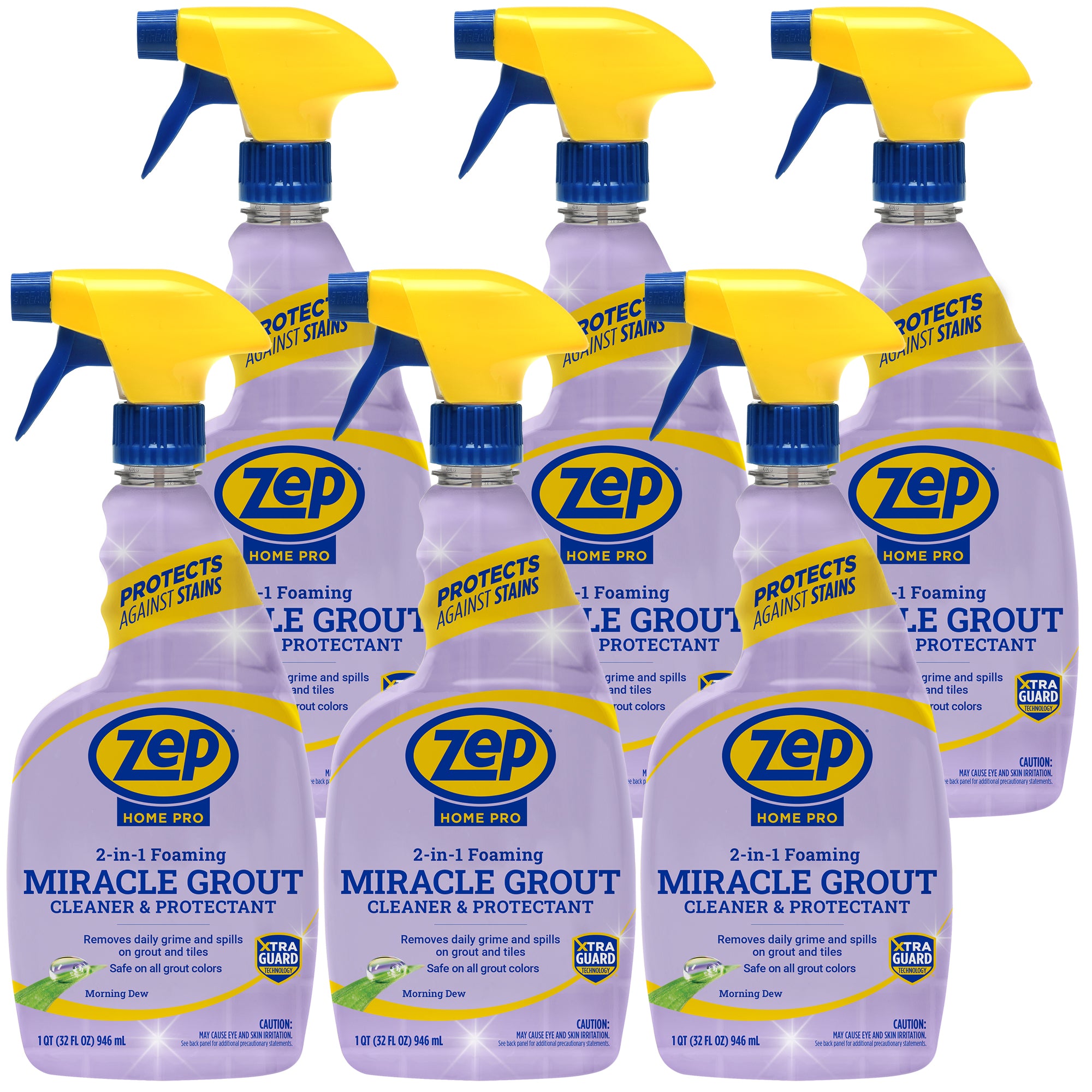 Zep Home Pro Foaming Miracle Grout Cleaner & Protectant - Protects