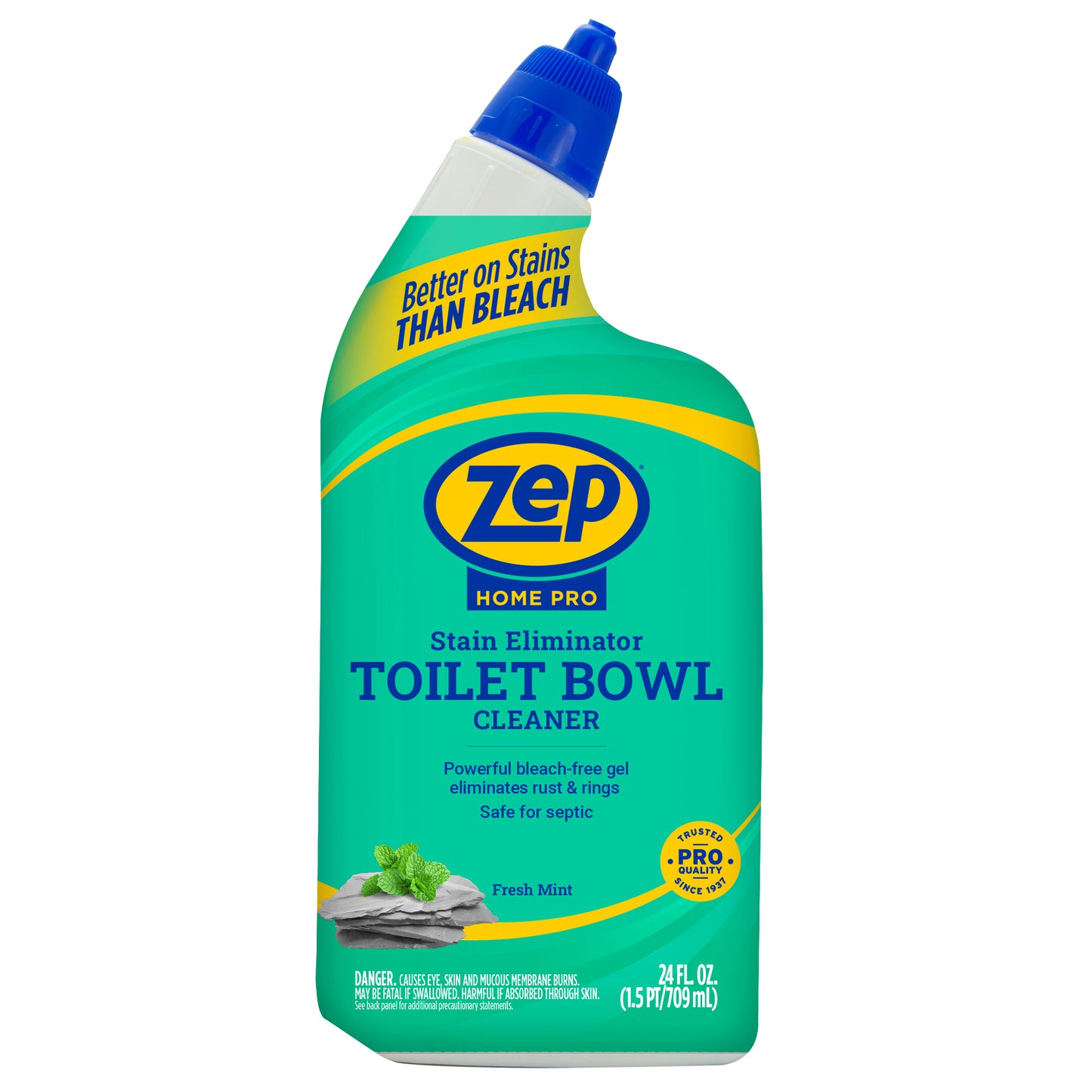 Zep Home Pro Stain Eliminator Toilet Bowl Cleaner - Dissolves Rust Stains - 24 oz.