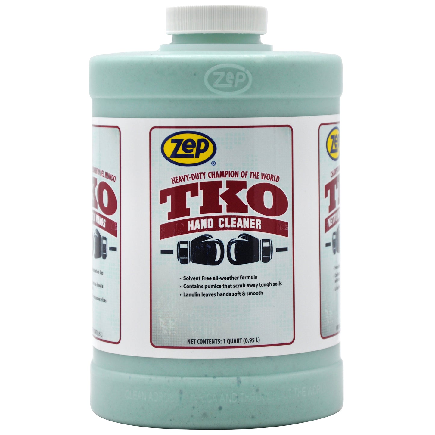 Zep TKO Hand Cleaner - Scrubs Away Tough Soils - 1 qt