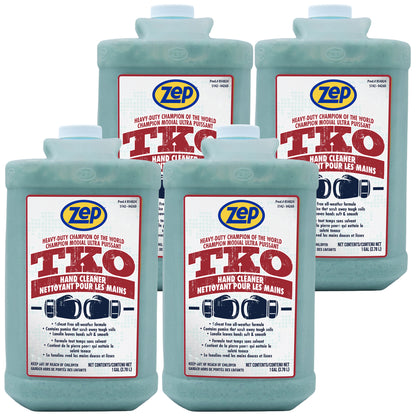 Zep TKO Hand Cleaner – Its Solvent-Free Formula Scrubs Away Tough Soils – 1 Gallon