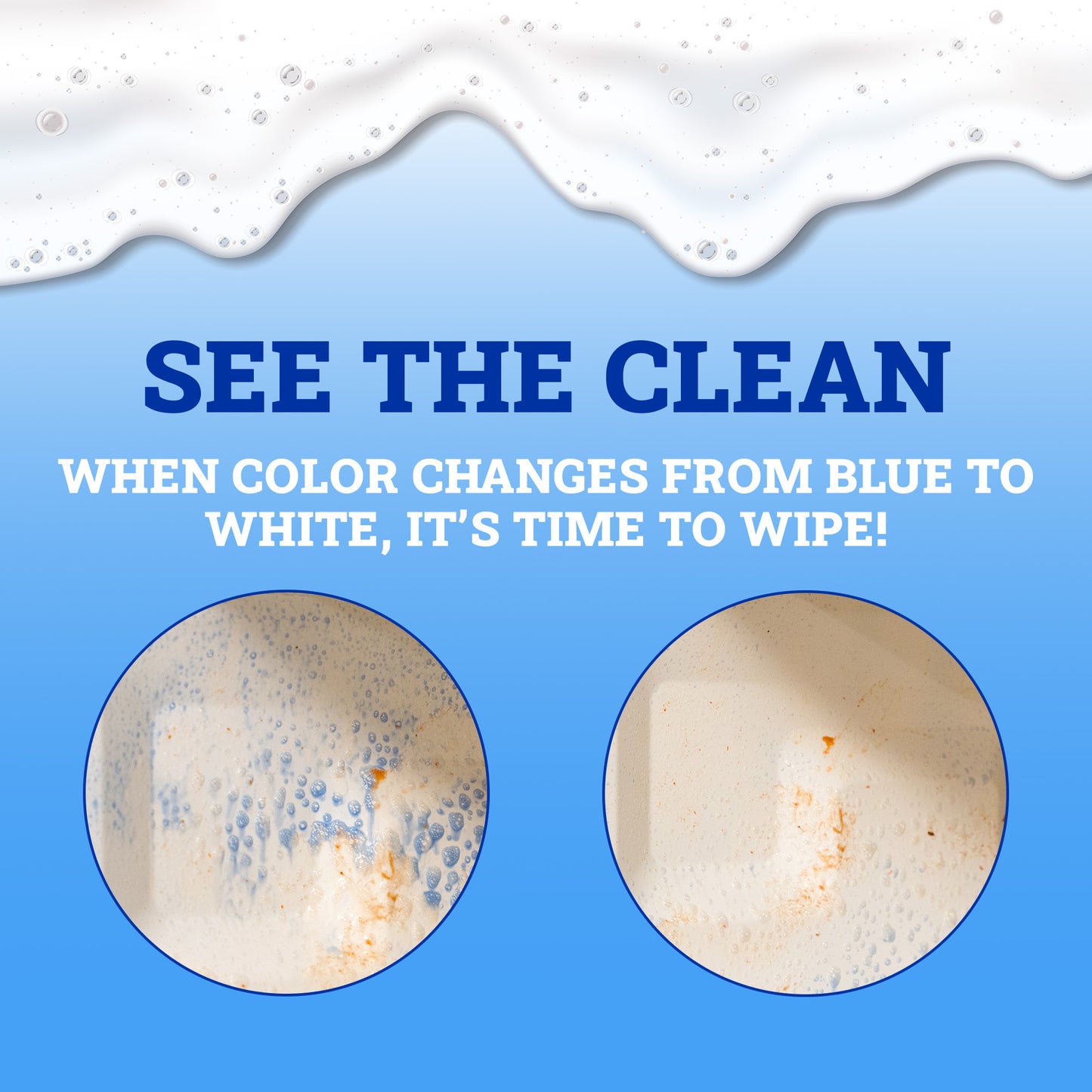 Zep Home Pro Complete Kitchen Cleaner -  Patent Pending Formula Changes Color From Blue to White as it Cleans Away Grease - 24 oz