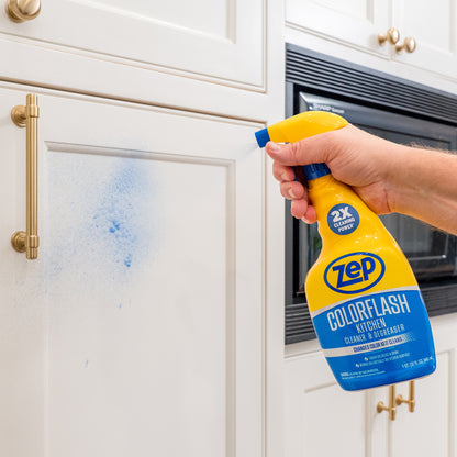 Zep Colorflash Kitchen Cleaner & Degreaser – Color-Changing Formula – 32 oz