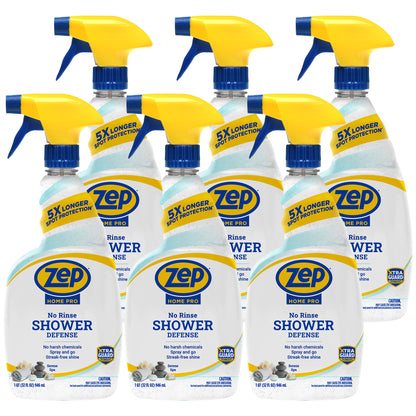 Zep Home Pro No-Rinse Shower Defense Cleaner with XtraGuard Technology - 32 Fl. Oz.