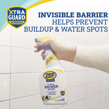 Zep Home Pro No-Rinse Shower Defense Cleaner with XtraGuard Technology - 32 Fl. Oz.