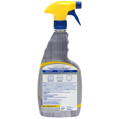 Zep Home Pro Odor Eliminating Hard Floor Cleaner - Quick-drying and Streak-free  Floor Cleaner- 32oz