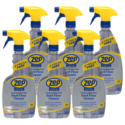 Zep Home Pro Odor Eliminating Hard Floor Cleaner - Quick-drying and Streak-free  Floor Cleaner- 32oz