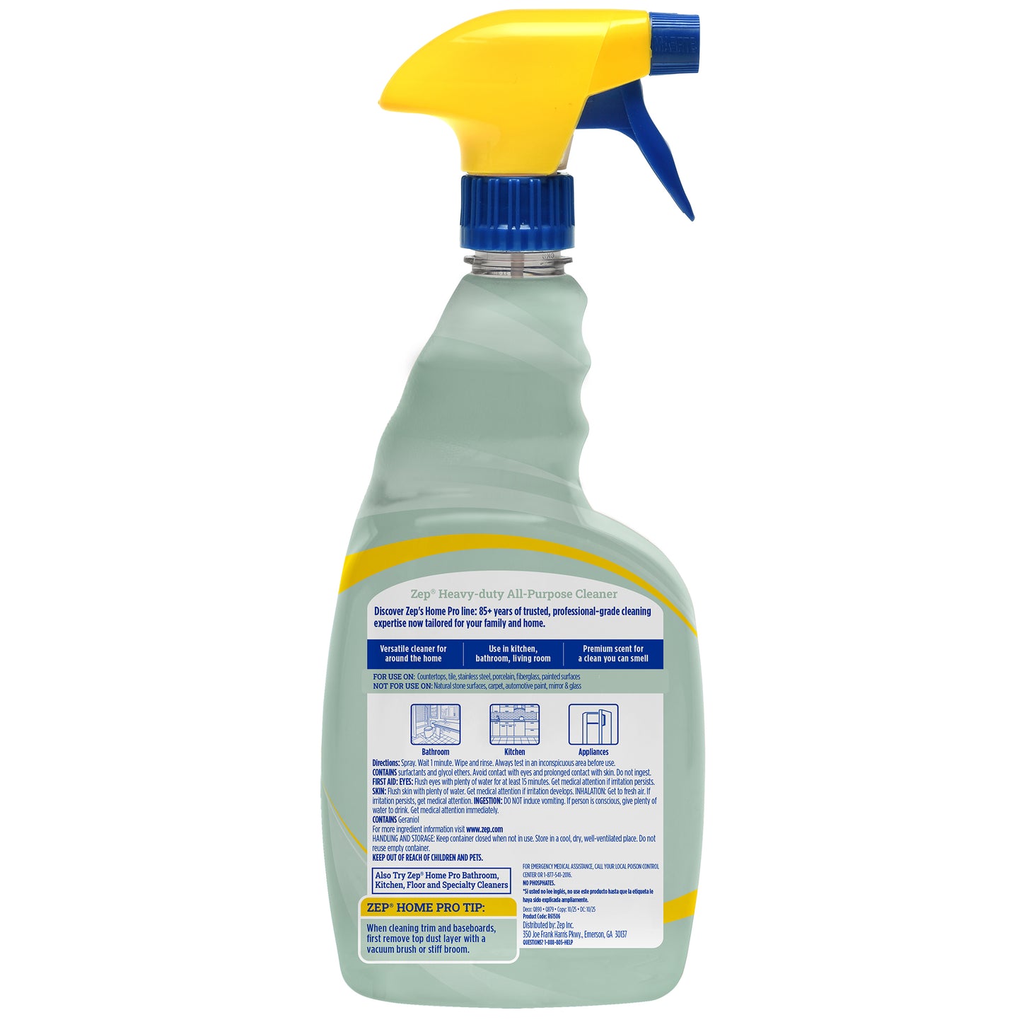 Zep Home Pro Heavy-Duty All-Purpose Cleaner - 32 oz