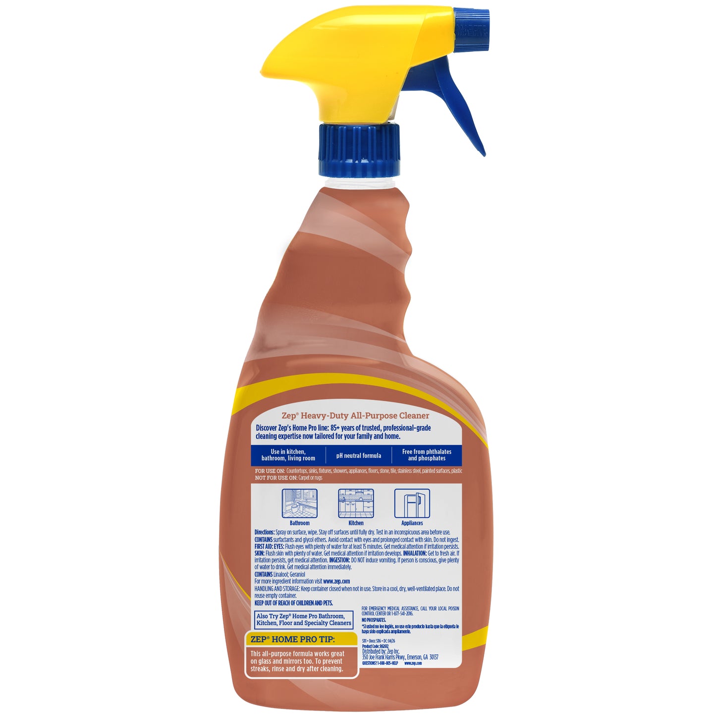 Zep Heavy-Duty All-Purpose Cleaner in Spiced Apple Cider Scent  - 32 oz