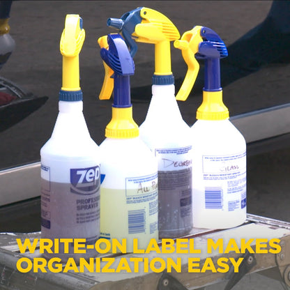 Zep Odor Control Disinfectant Concentrate – 1 Gallon with Zep E-Z Fill Sprayer 2-Pack – Bundle