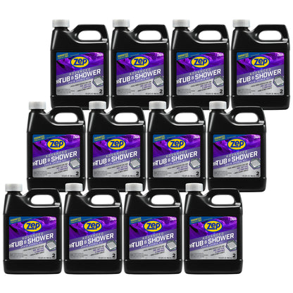 Zep Advanced Tub & Shower Drain Opener Gel – Dissolves Hair – 32 oz