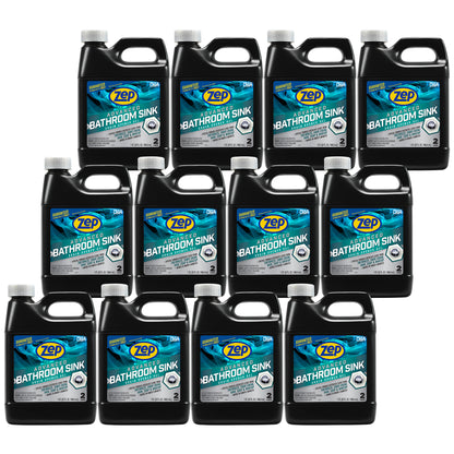Zep Advanced Bathroom Sink Drain Opener Gel – Dissolves Clogs – 32 oz