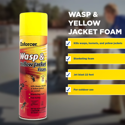 Wasp & Yellow Jacket Foam