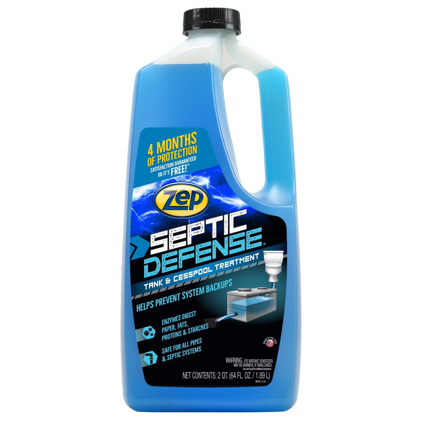 Septic System and Cesspool Treatment Liquid - 64 oz.