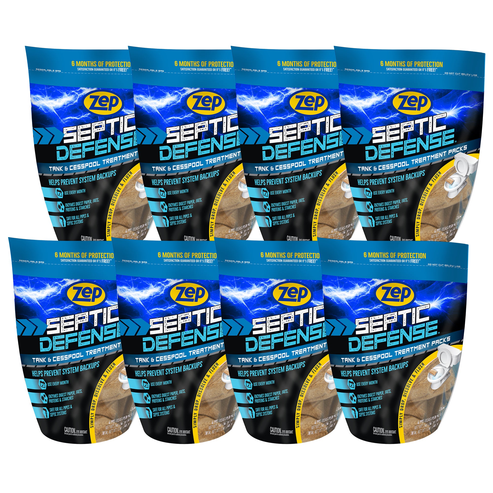 Septic Defense Septic System Treatment Packs – Zep Inc.