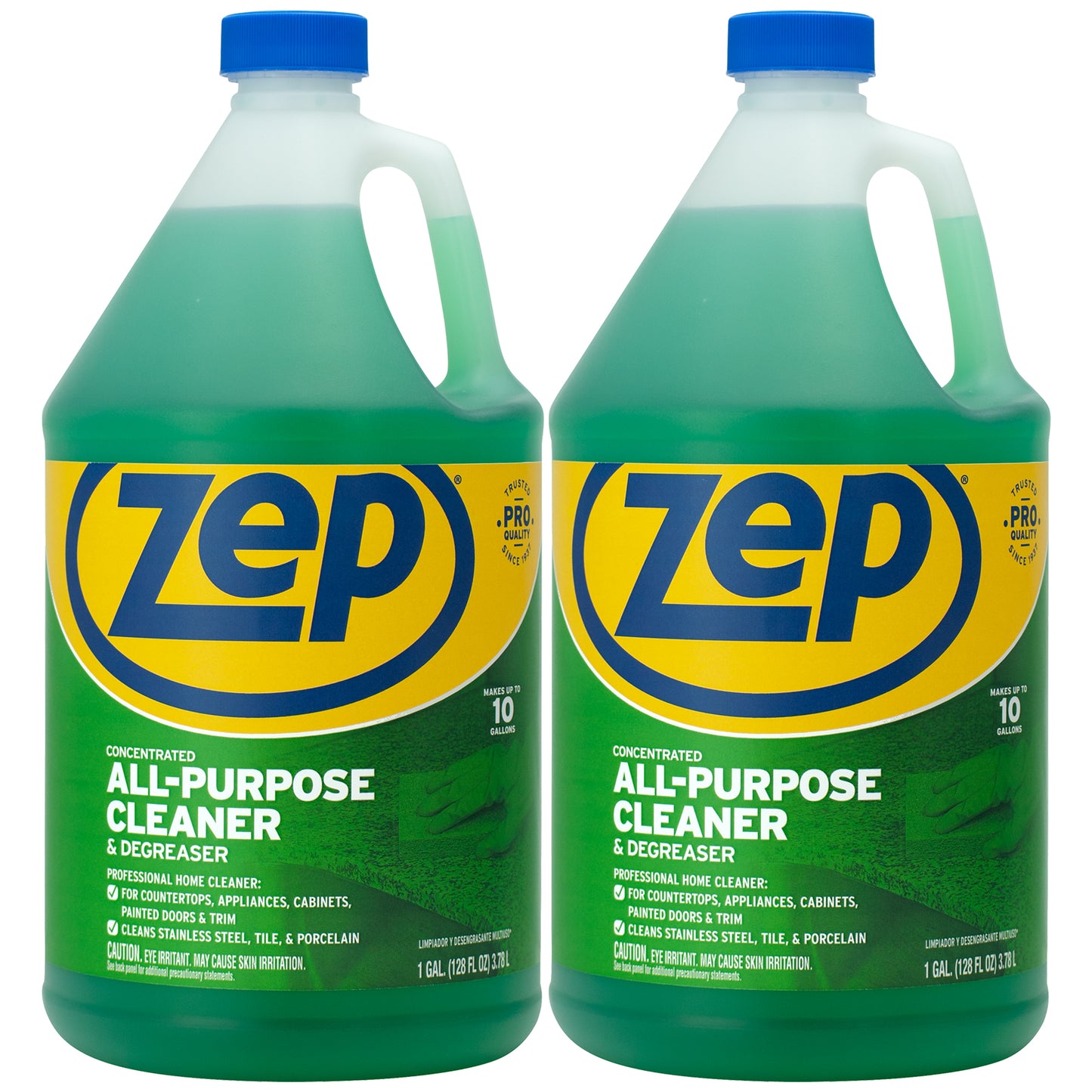 Zep Concentrated All-Purpose Cleaner and Degreaser – Customizable Strength for Any Cleaning Task– 1 Gallon