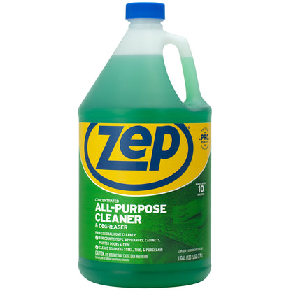 Zep Concentrated All-Purpose Cleaner and Degreaser – Customizable Strength for Any Cleaning Task– 1 Gallon