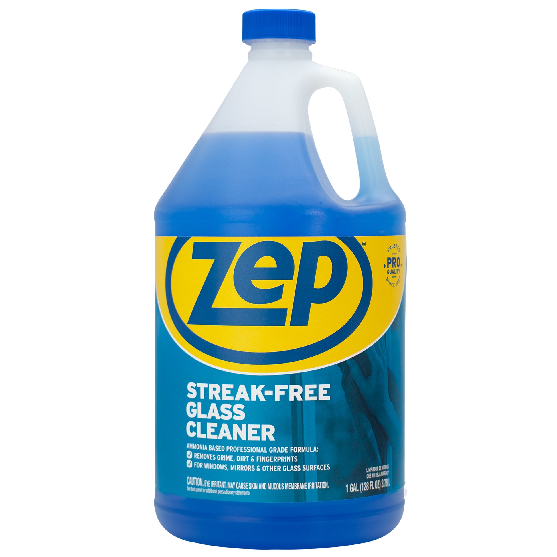 best glass cleaner for vape residue Zep Streak-Free Glass Cleaner – Ammonia-Based Formula – 1 Gallon – Zep Inc