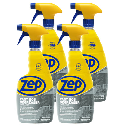 Zep Fast 505 Cleaner and Degreaser – Removes Grease Fast – 32 oz.