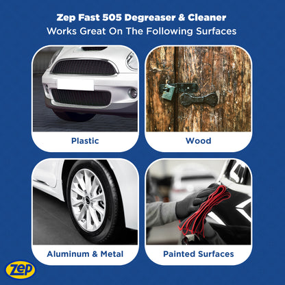 Zep Fast 505 Cleaner and Degreaser – Removes Grease Fast – 32 oz.