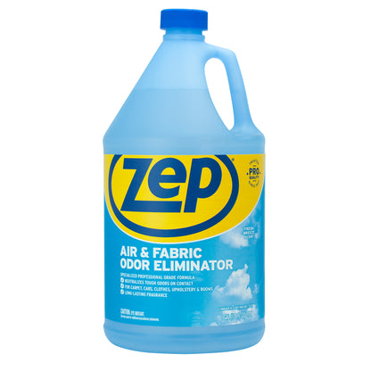 Zep Mold Stain & Mildew Stain Remover 1 Gal and Zep Air & Fabric Odor Eliminator 1 Gal