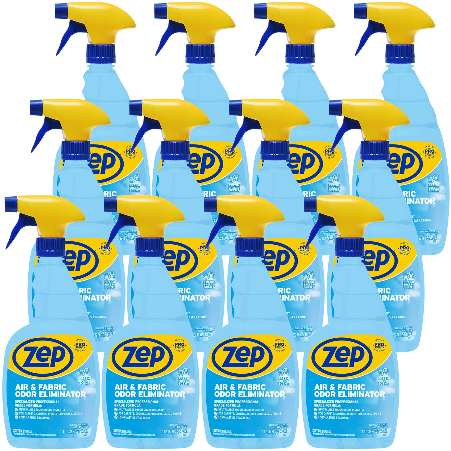 Zep Air & Fabric Odor Eliminator – Neutralizes Pet Odors – 32 oz.