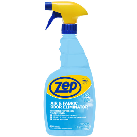Zep Air & Fabric Odor Eliminator – Neutralizes Pet Odors – 32 oz.