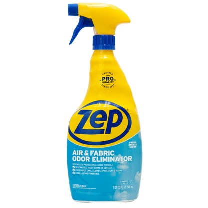 Zep Air & Fabric Odor Eliminator – Neutralizes Pet Odors – 32 oz.